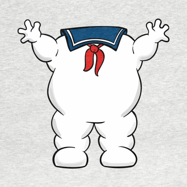 Stay Puft Marshmallow Man Body by imlying